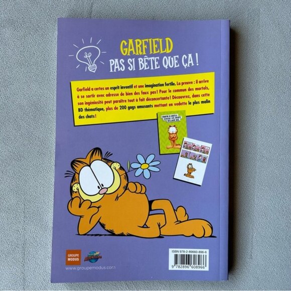 FRENCH ~ Set of 2 ~ Garfield ~ BD Thematique 4 6 - Picture 7 of 8